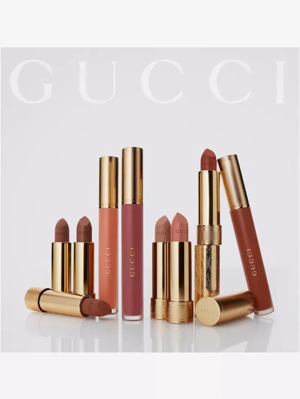 Mina Light Pink Gucci Rouge à Lèvres Satin Lipstick Full Size Brand New In Box